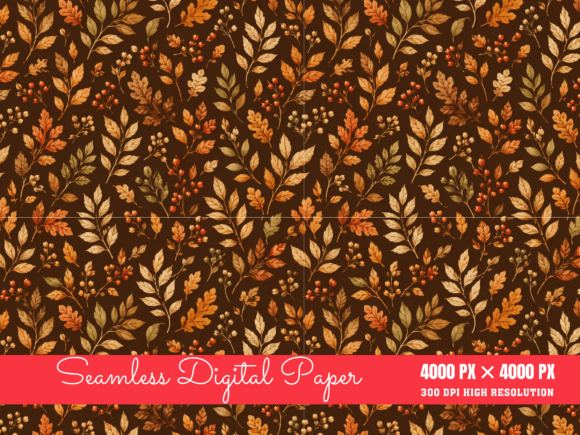 Autumn Seamless Pattern, Paper: A Strategic Tool for Creative and Business Success