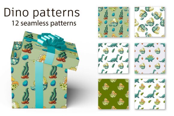 Bringing Prehistoric Charm to Life: The Dinosaur Pattern and Dinosaur in an Egg Collection