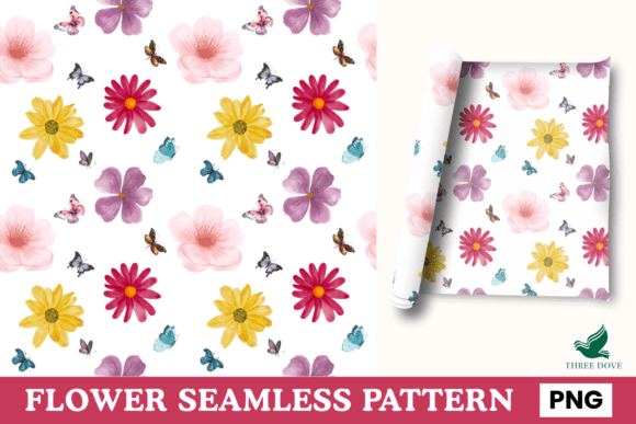 Flower Seamless Pattern - 03