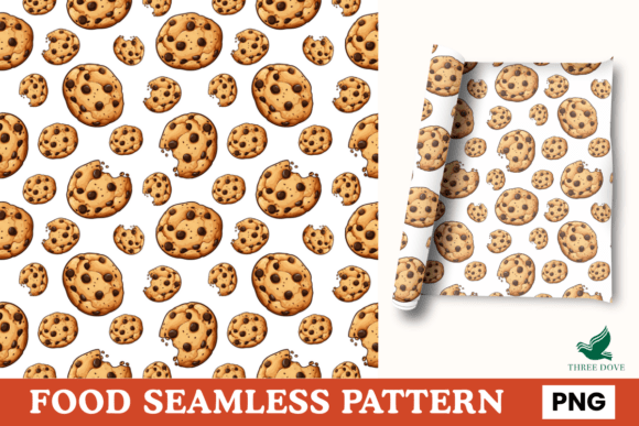 Food Seamless Pattern - 04: A Versatile Digital Resource for Creative Projects
