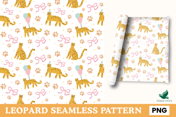 Leopard Seamless Pattern - 03: A Versatile Digital Design for Modern Creatives