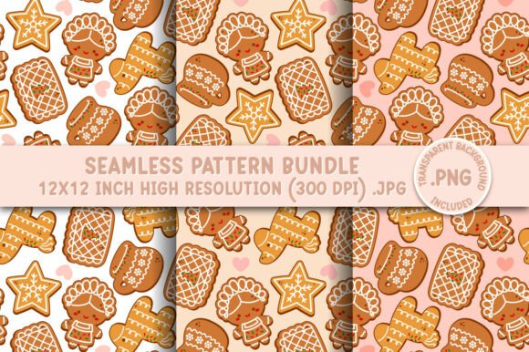 Mexican Gingerbread Cookies Pattern