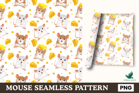 Mouse Seamless Pattern - 05