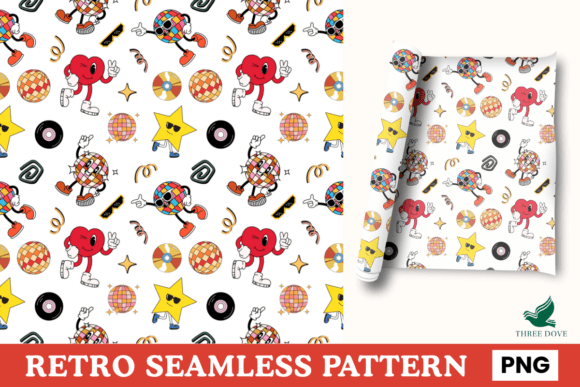 Retro Seamless Pattern - 14
