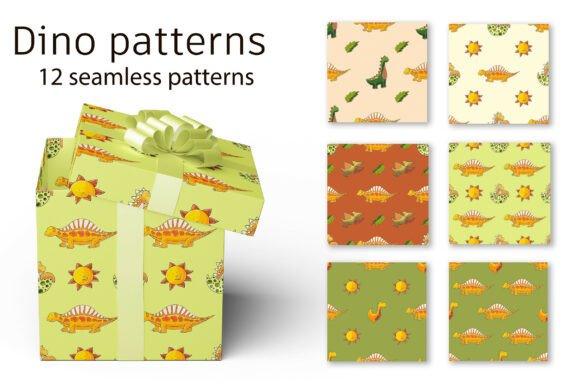 Unlocking Creativity: The Power of Cute Funny Dinosaur Seamless Patterns in Modern Design